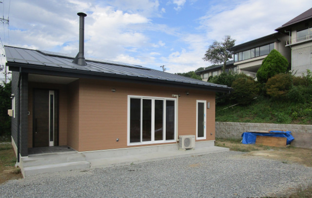 綺麗な外壁の家